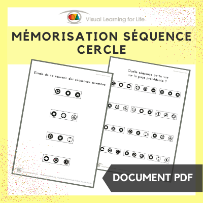 Mémorisation séquence cercle