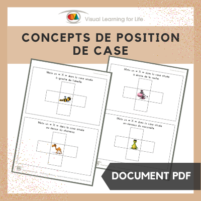 Concepts de position de case