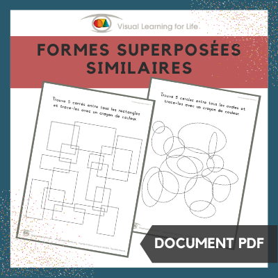 Formes superposées similaires