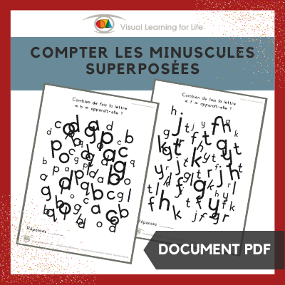 Compter les minuscules superposées