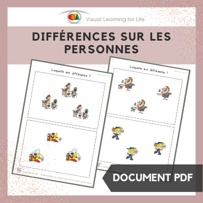 Différences sur les personnes