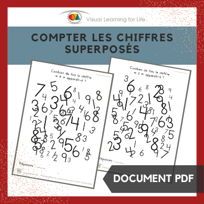 Compter les chiffres superposés