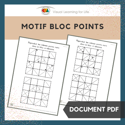 Motif bloc points