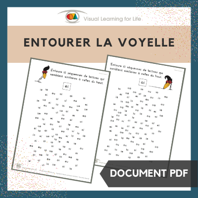 Entourer la voyelle