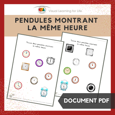 Pendules montrant la même heure