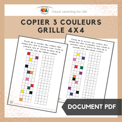 Copier 3 couleurs grille 4x4