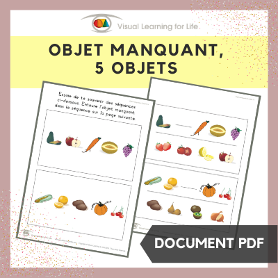 Objet manquant, 5 objets