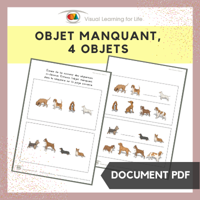 Objet manquant, 4 objets