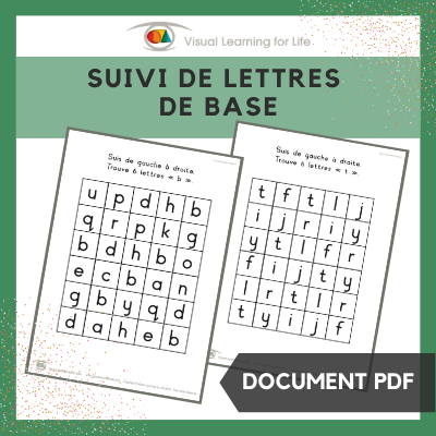 Suivi de lettres de base
