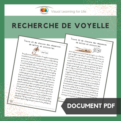 Recherche de voyelles