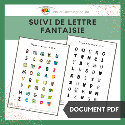 Suivi de lettre fantaisie