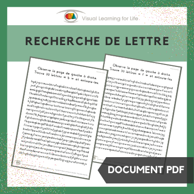 Recherche de lettre