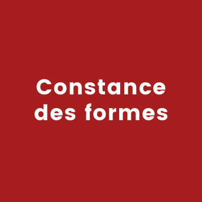 Constance des formes