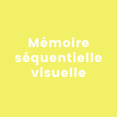 Mémoire séquentielle visuelle