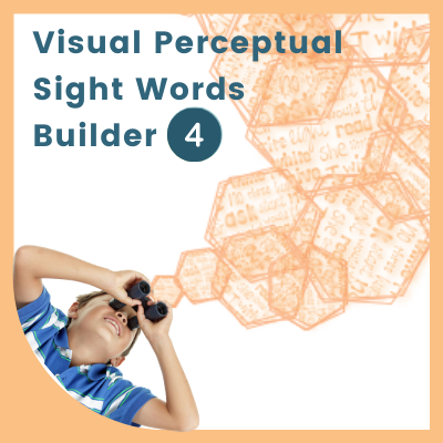Visual Perceptual SIGHT WORDS Builder 4