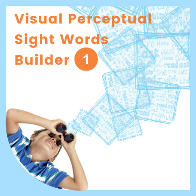 Visual Perceptual SIGHT WORDS Builder 1