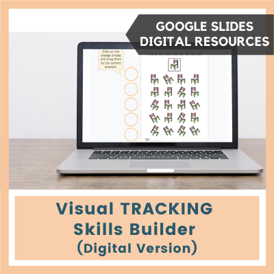 Visual TRACKING Skills Builder (Google Slides)