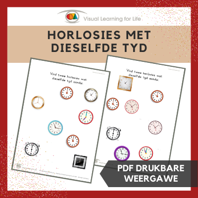 Horlosies met Dieselfde Tyd