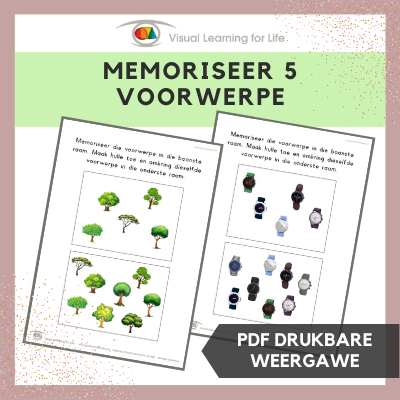 Memoriseer 5 Voorwerpe