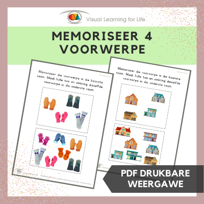 Memoriseer 4 Voorwerpe