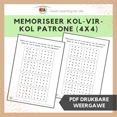 Memoriseer Kol-Vir-Kol Patrone (4x4)