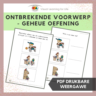 Ontbrekende Voorwerp - Geheue Oefening