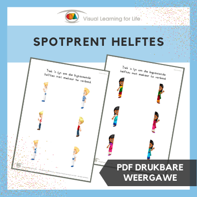 Spotprent Helftes