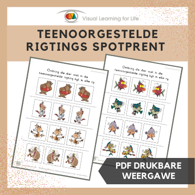 Teenoorgestelde Rigtings Spotprent