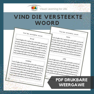 Vind die Versteekte Woord