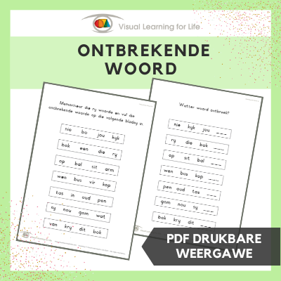 Ontbrekende Woord