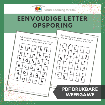 Eenvoudige Letter Opsporing