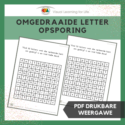 Omgedraaide Letter Opsporing