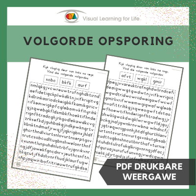 Volgorde Opsporing
