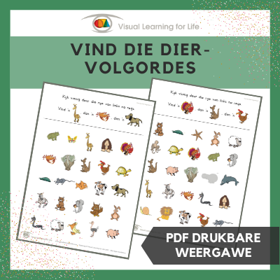 Vind die Dier-Volgordes