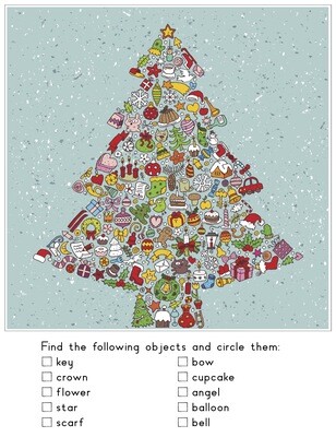 Christmas Tree Doodles
