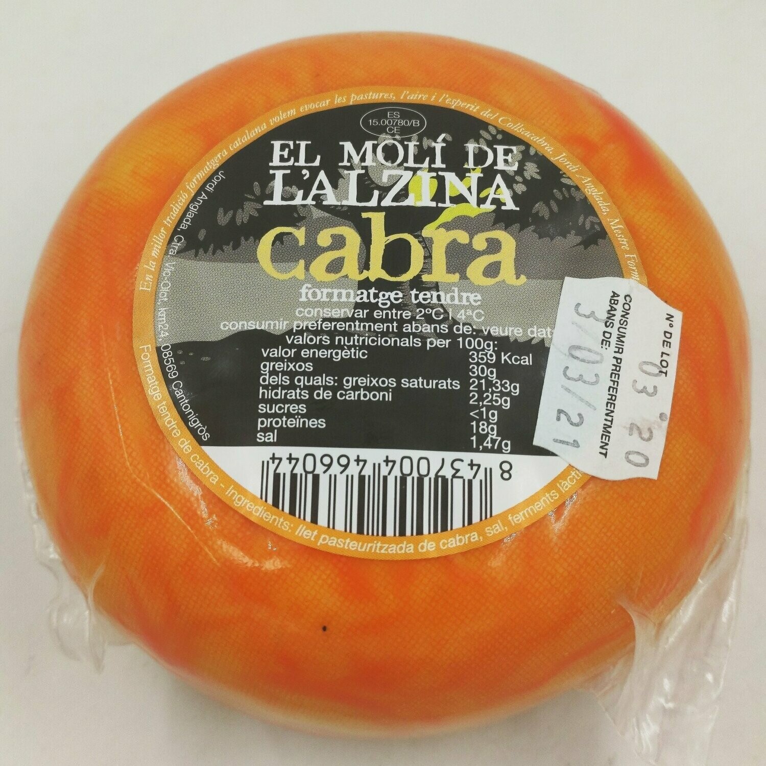 QUESO CABRA 450grs