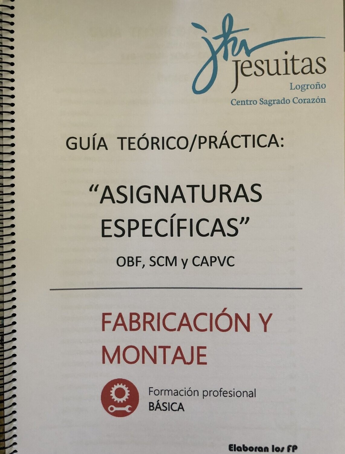 Guía Teórico/Práctica "Asignaturas específicas"