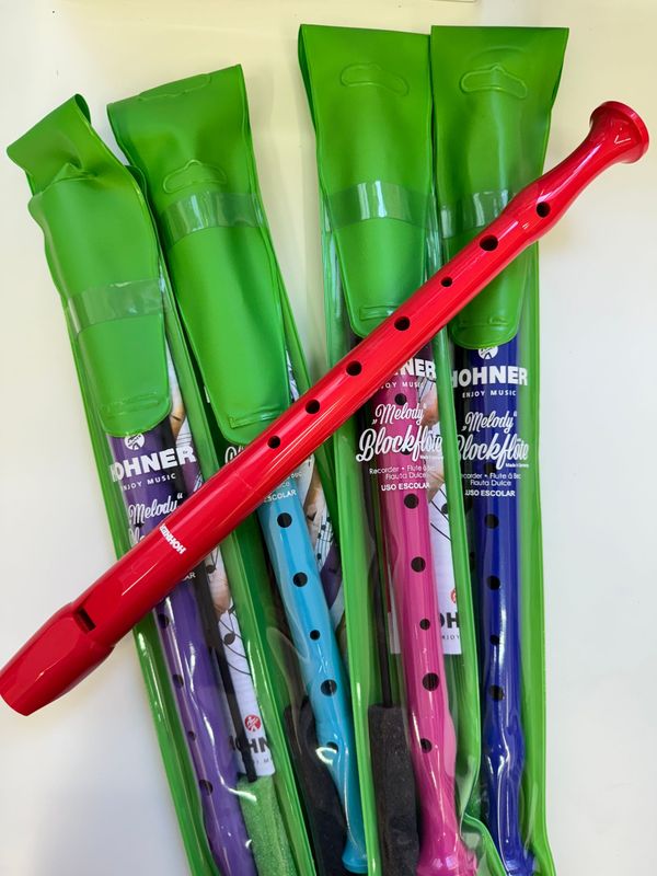 Flauta Hohner diferentes colores