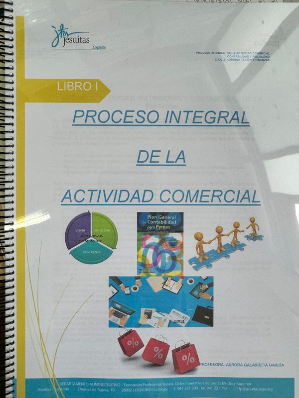 PROCESO INTEGRAL DE LA ACTIVIDAD COMERCIAL