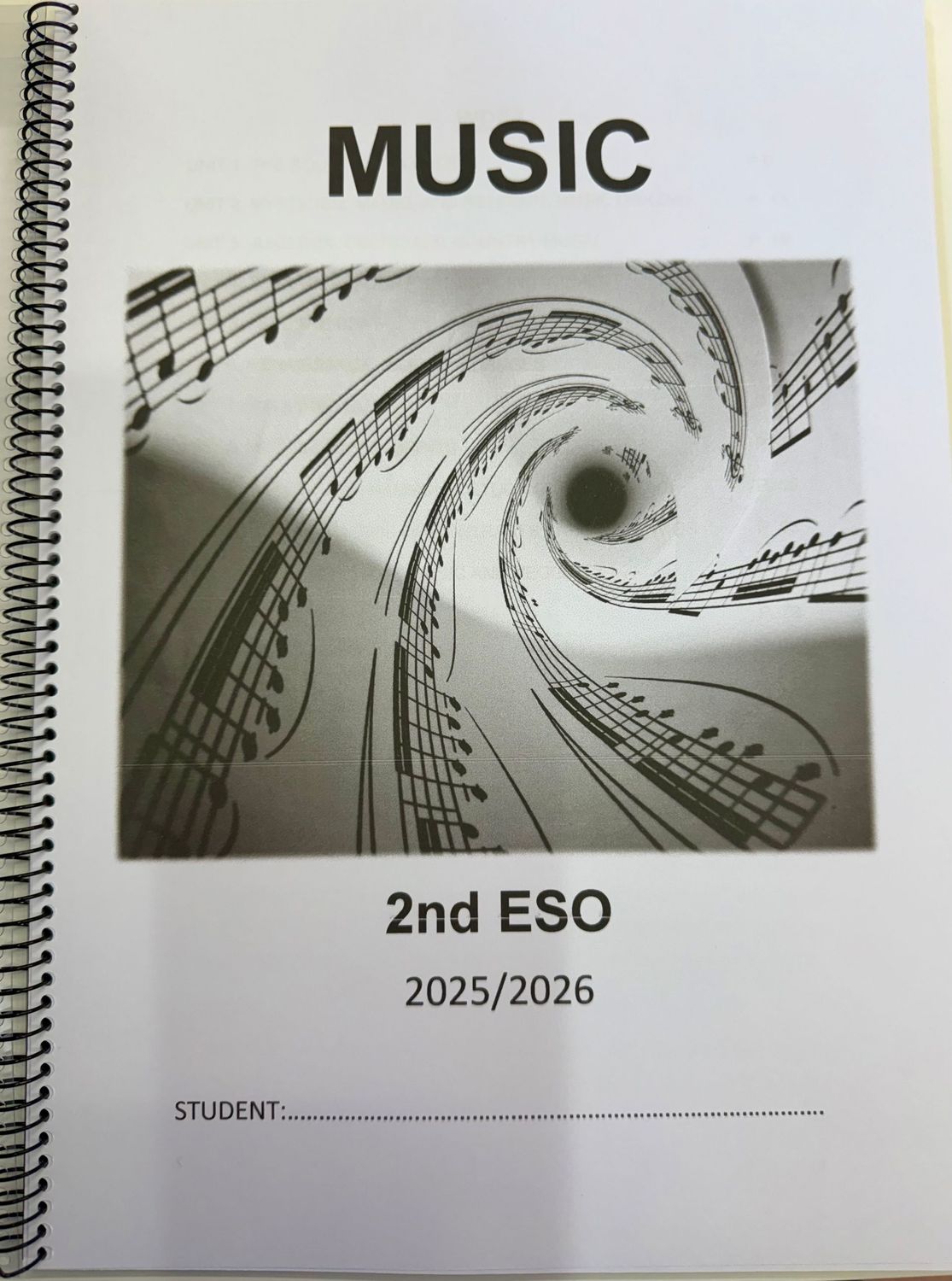 MUSIC 2º  - Apuntes para BILINGÜISMO-