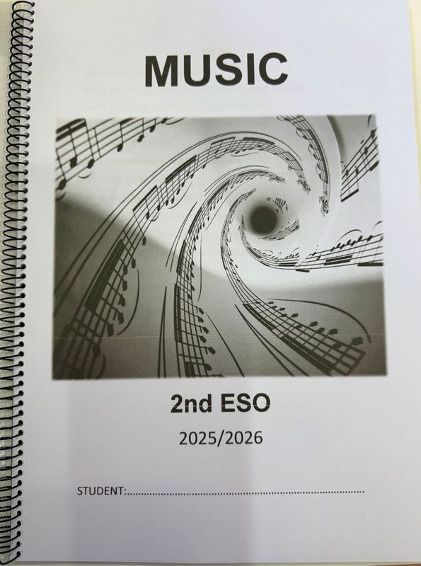 MUSIC 2º  - Apuntes para BILINGÜISMO-