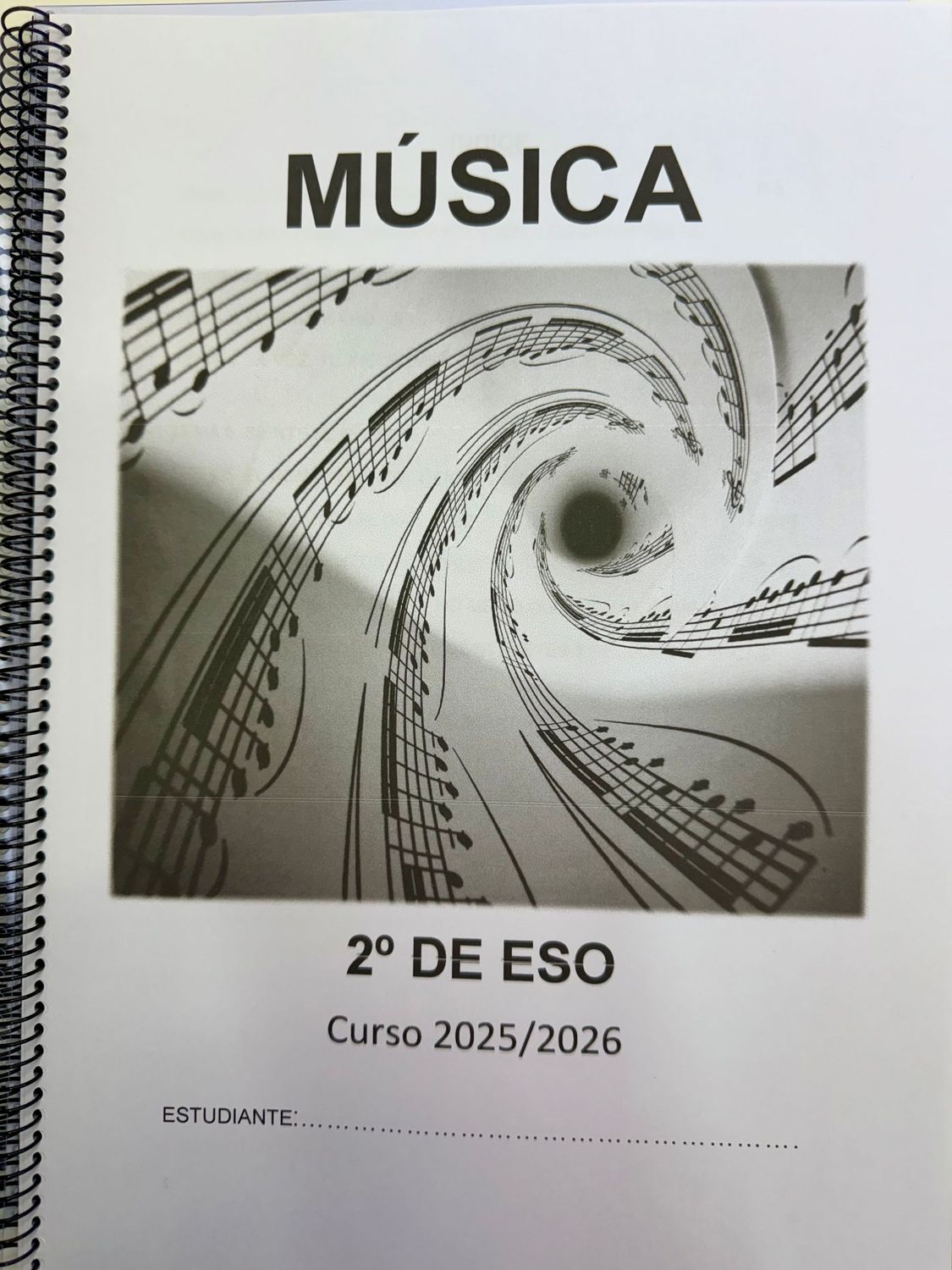 MÚSICA 2º  - Apuntes para NO BILINGÜISMO-