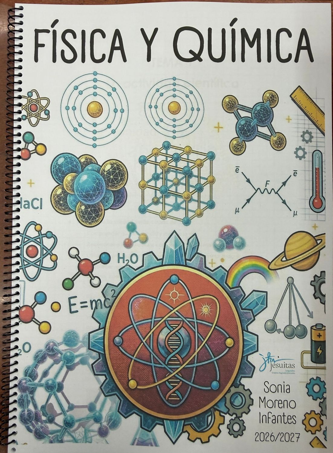 CUADERNO FÍSICA Y QUÍMICA (NO BILINGÜISMO)