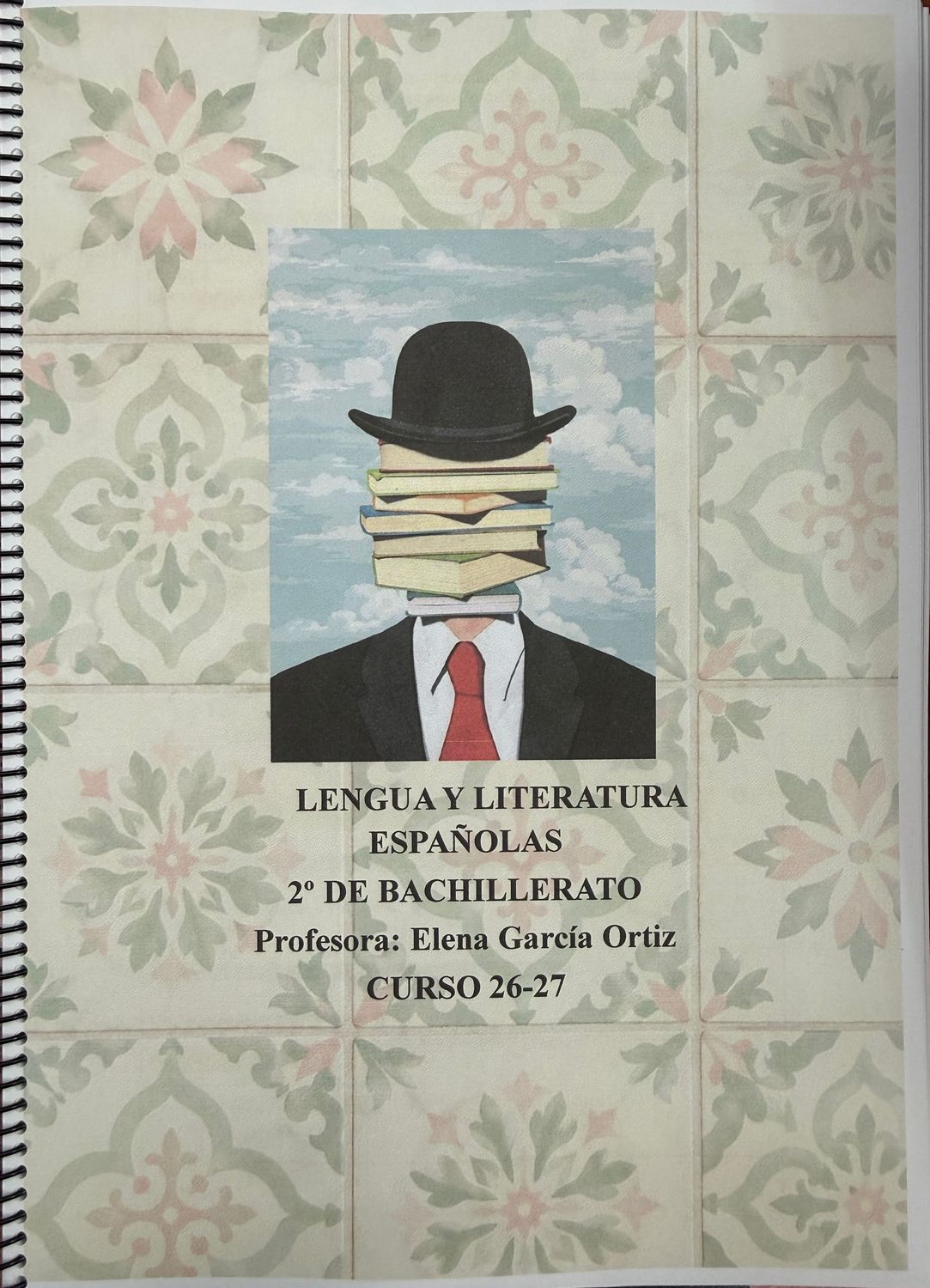 LENGUA ESPAÑOLA Y LITERATURA 2ºBACH