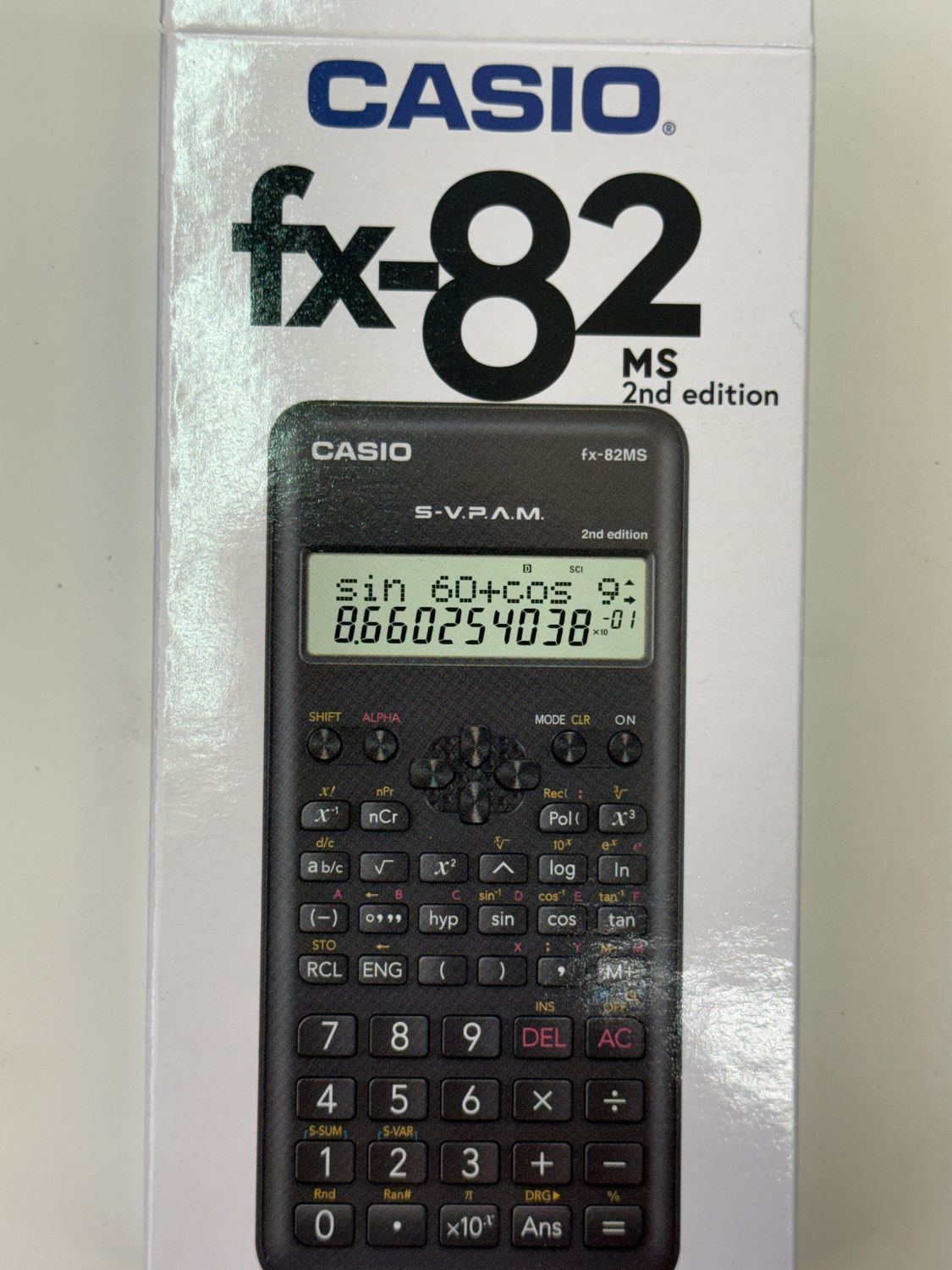 CALCUCLADORA FX-82 MS 2ND EDITION
