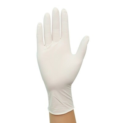 SaniMed VPE 200 St. Nitril Einweghandschuhe puderfrei  Weiss M