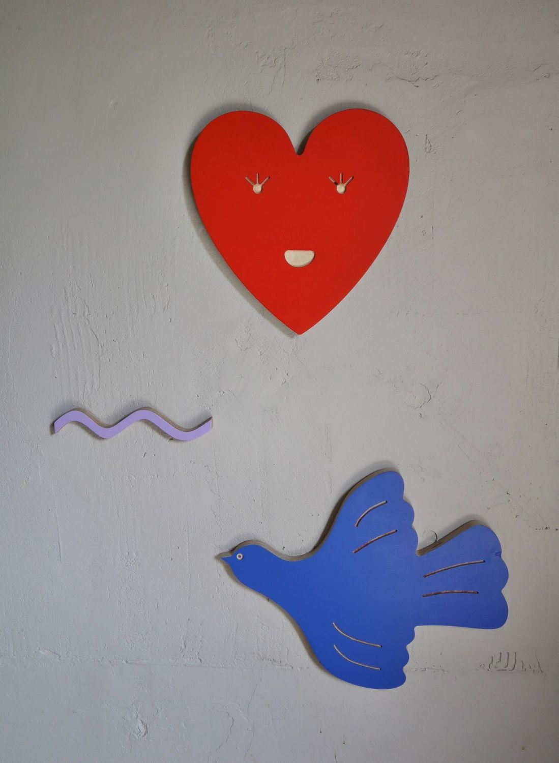 CHOOSE LOVE Wandbild 3tlg