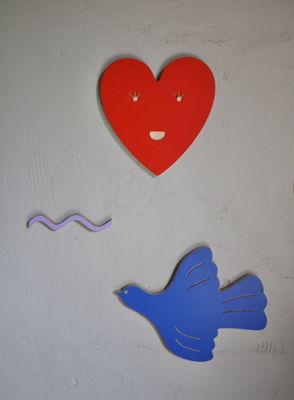 CHOOSE LOVE Wandbild 3tlg