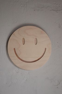 Holzbild "Smile"