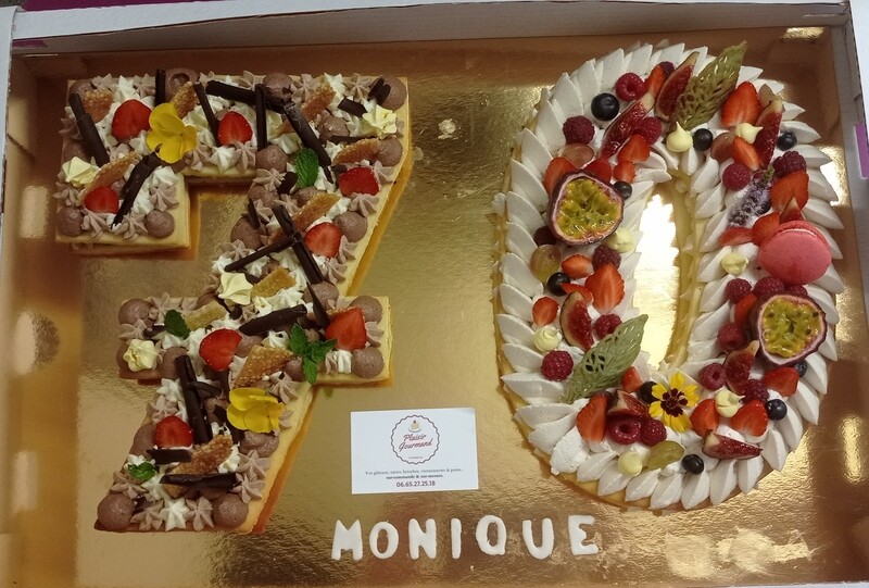 Number et letter Cake